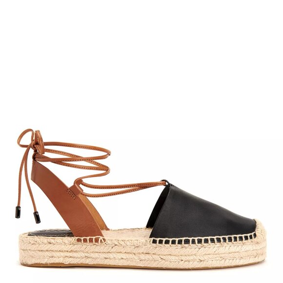 Coach Rita Espadrille | Silky Semi-Matte Calf & Nappa Leather | Size: 5.5 | NIB - Picture 1 of 9